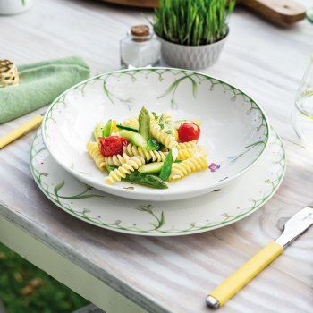 Villeroy&Boch - Colourful Spring - płaska, porcelanowa miska 24 cm