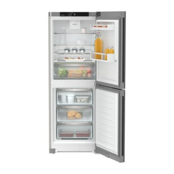 LIEBHERR - chłodziarko-zamrażarka wolnostojąca srebrna Plus EasyFresh i NoFrost CNsfd 5023