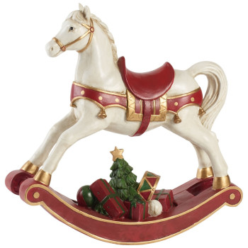 Villeroy & Boch - Winter Collage Accessoires - figurka - koń na biegunach XL