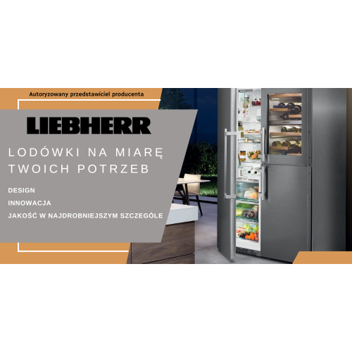 LIEBHERR - Chłodziarko-zamrażarka z systemem EasyFresh CNsdc5223 Plus NoFrost