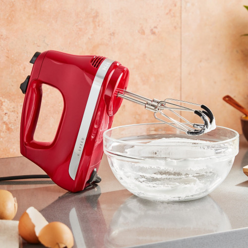 KitchenAid - Mikser ręczny 6-biegowy czerwony 5KHM6118EER