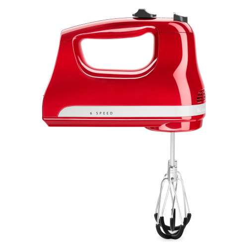 KitchenAid - Mikser ręczny 6-biegowy czerwony 5KHM6118EER
