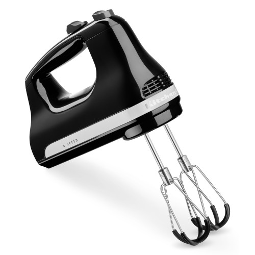 KitchenAid - Mikser ręczny 6-biegowy czarny 5KHM6118EOB