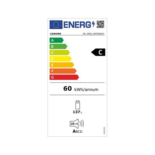 LIEBHERR - Chłodziarka do zabudowy Prime EasyFresh IRc 3950 + odbierz dodatek energetyczny 500 zł