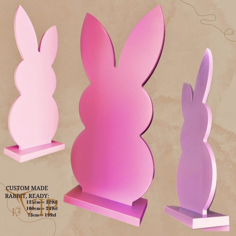 Zajączek 73cm - SPRING'23- 4HK - Pink