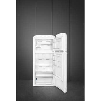 SMEG - Chłodziarko-zamrażarka FAB50RWH5 - biała z kostkarką manualną