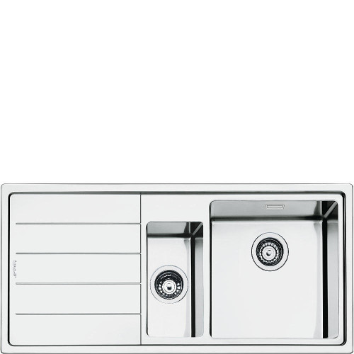 Smeg Zlewozmywak ze stali nierdzewnej LFT102S