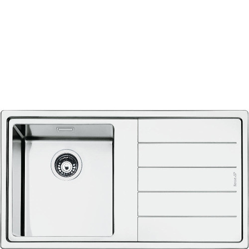 Smeg Zlewozmywak ze stali nierdzewnej LFT861D