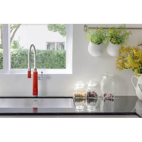 Smeg Bateria, 50s, czerwony MDF50RD