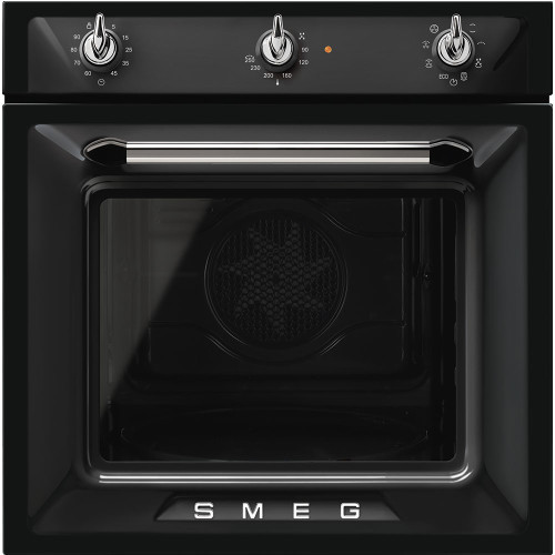 Smeg Piekarnik, 60 cm, Victoria, czarny SF6905N1