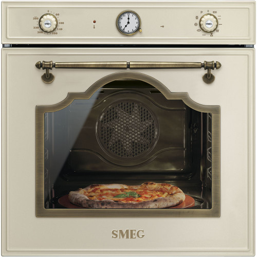 Smeg Piekarnik, 60 cm, Cortina, kremowy SFP750POPZ