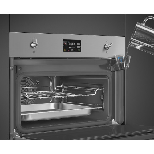 Smeg Urządz. kompak., steam100, Classica SO4302S3X
