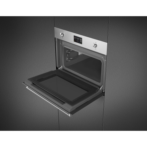 Smeg Urządz. kompak., steam100, Classica SO4302S3X