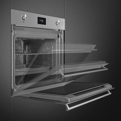 Smeg Piekarnik, steamONE, Classica SO6301S2X