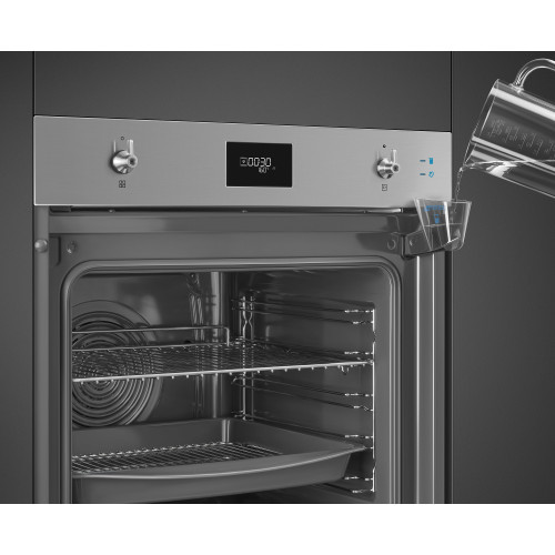 Smeg Piekarnik, steamONE, Classica SO6301S2X