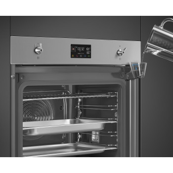 Smeg Piekarnik, steam100, Classica SO6302S3PX