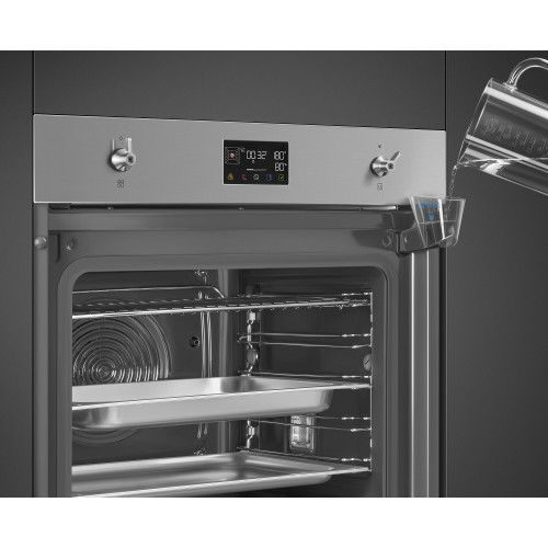 Smeg Piekarnik, steam100, Classica SO6302S3PX