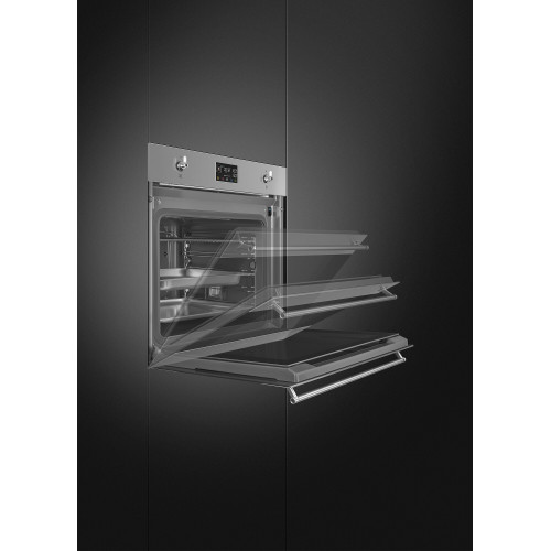 Smeg Piekarnik, steam100, Classica SO6302S3PX