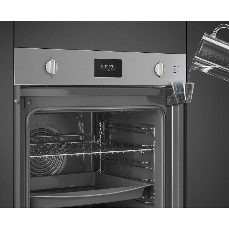 Smeg Piekarnik, steamONE, Selezione, czarny SO6401S2X