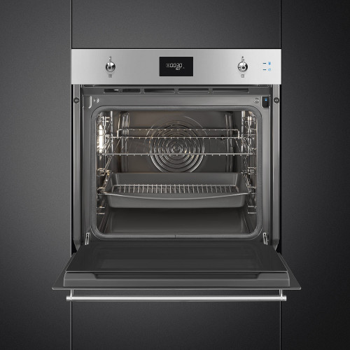 Smeg Piekarnik, 60 cm, Classica SOP6301S2X