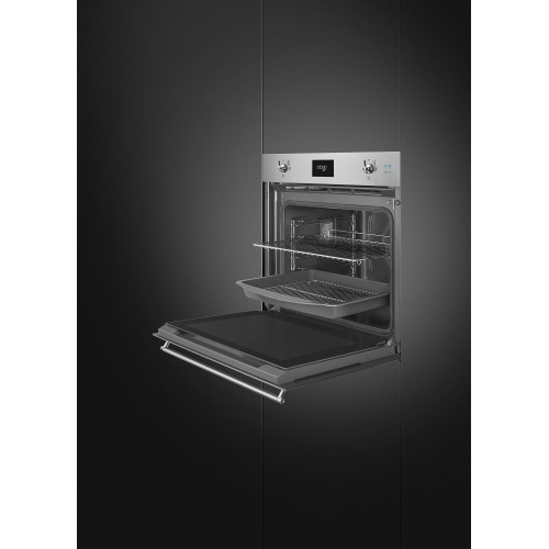 Smeg Piekarnik, 60 cm, Classica SOP6301S2X