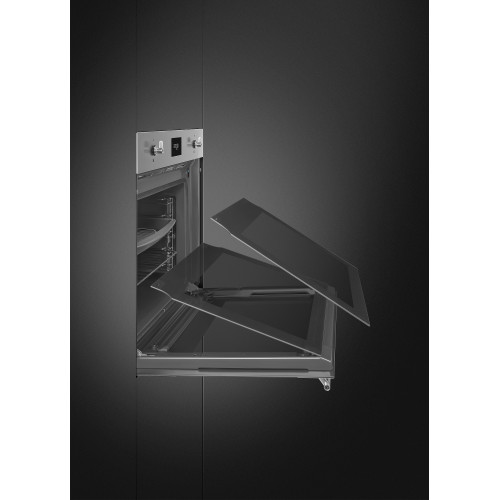 Smeg Piekarnik, 60 cm, Classica SOP6301S2X