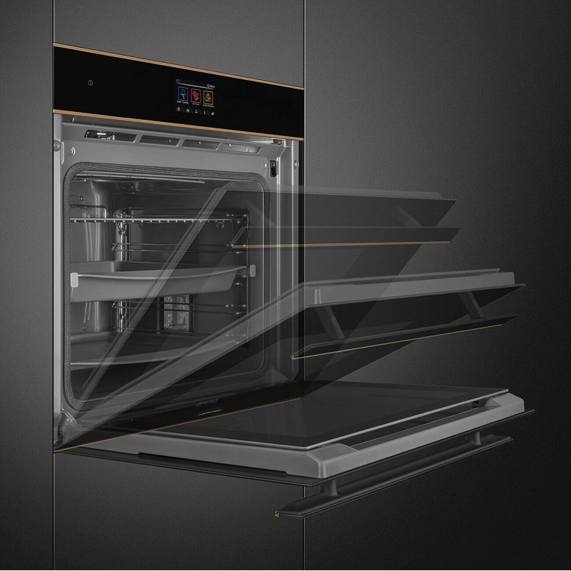 Smeg Piekarnik, 60 cm, DSN SOP6604S2PNR