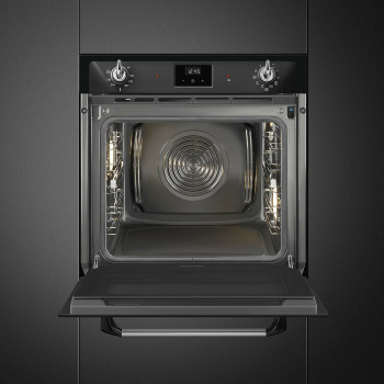 Smeg Piekarnik, 60 cm, Victoria, czarny SOP6900TN