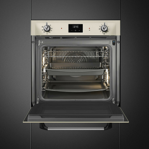 Smeg Piekarnik, 60 cm, Victoria, kremowy SOP6900TP