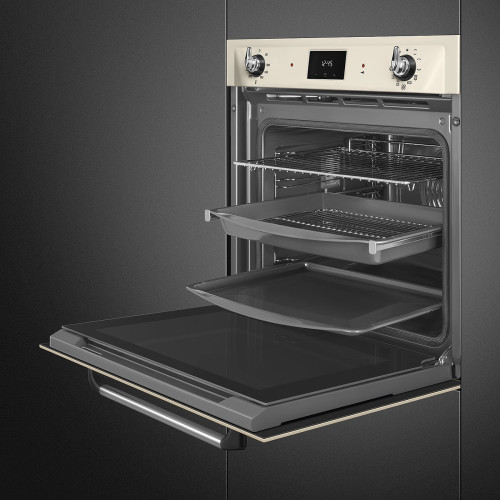 Smeg Piekarnik, 60 cm, Victoria, kremowy SOP6900TP