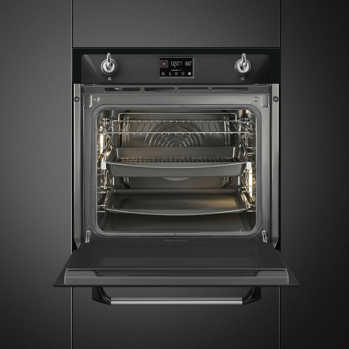 Smeg Piekarnik, 60 cm, Victoria, czarny SOP6902S2PN
