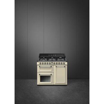 Smeg - Kuchnia wolnostojąca z płytą gazową 100x60 cm z linii Victoria TR103P + mikser GRATIS