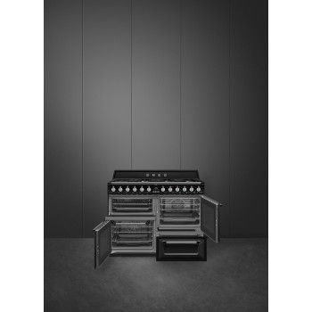 Smeg Kuchnia wolnost, 110cm, Victoria, czarny TR4110BL1