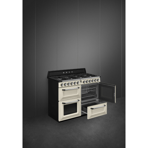 Smeg Kuchnia wolnost, 110cm, Victoria, krem. TR4110P1
