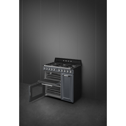 Smeg Kuchnia wolnost., 90cm, Victoria, nieb. TR93GR