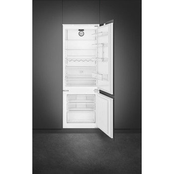 Smeg - Lodówka do zabudowy  z zamrażarką na dole z linii Universal C875TNE