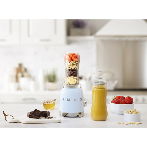 Smeg Blender mini, pastelowy błękit PBF01PBEU