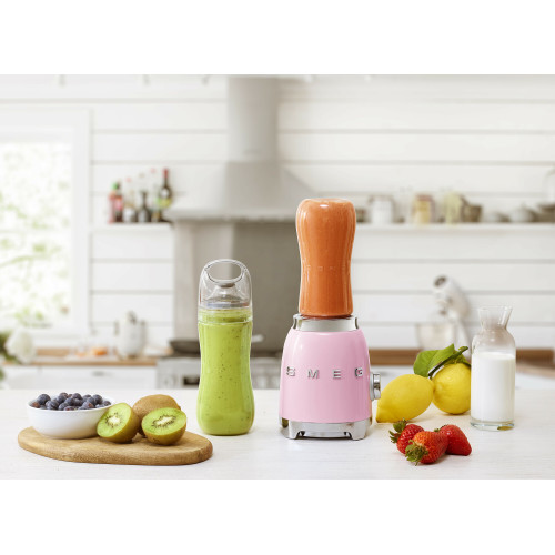 Smeg Blender mini, pastelowy róż PBF01PKEU