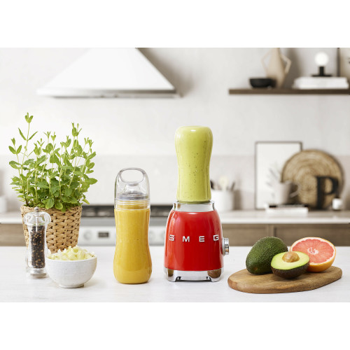Smeg Blender mini, czerwony PBF01RDEU