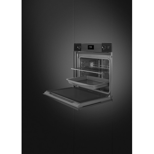 Smeg Piekarnik, steamONE, Linea, czarny SO6101S2B3