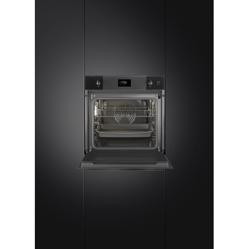 Smeg Piekarnik, steamONE, Linea, czarny SO6101S2B3