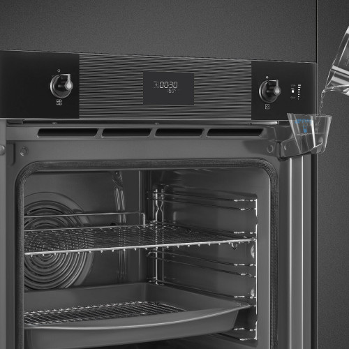 Smeg Piekarnik, 60 cm, Linea, czarny SOP6101S2B3