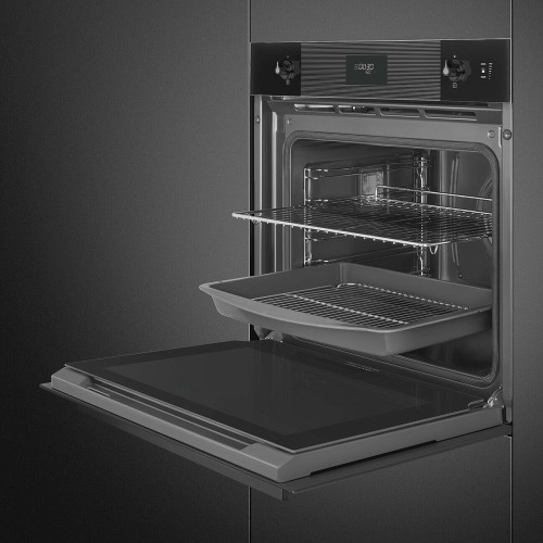 Smeg Piekarnik, 60 cm, Linea, czarny SOP6101S2B3
