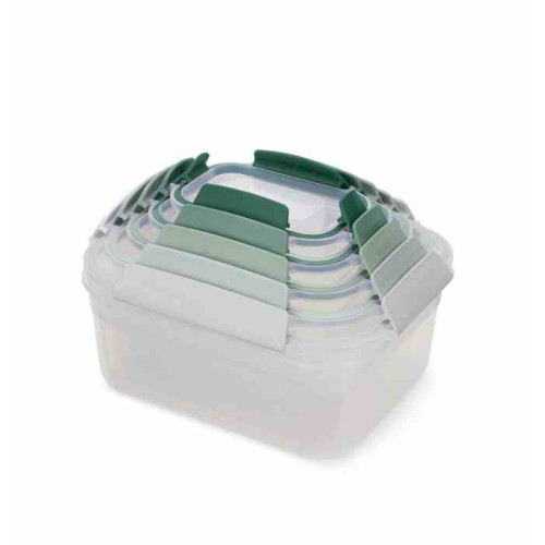 JJ-Zestaw 5 pojemników, Nest™ Lock Sage