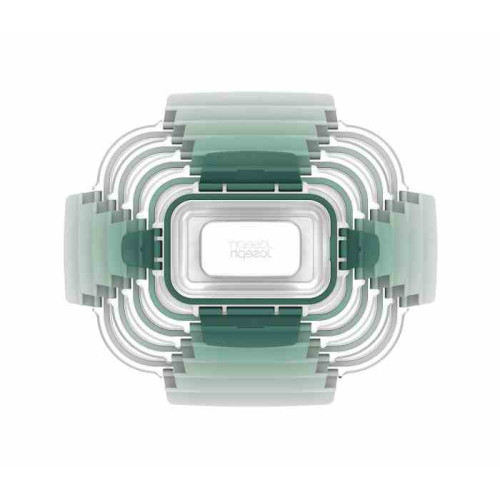 JJ-Zestaw 5 pojemników, Nest™ Lock Sage