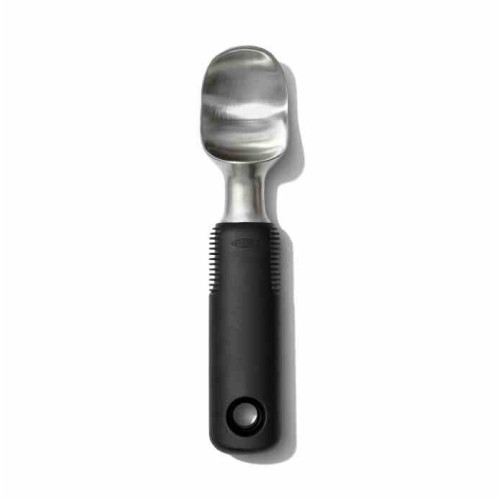 OXO-Łyżka stalowa do lodów czarna, Good Grips