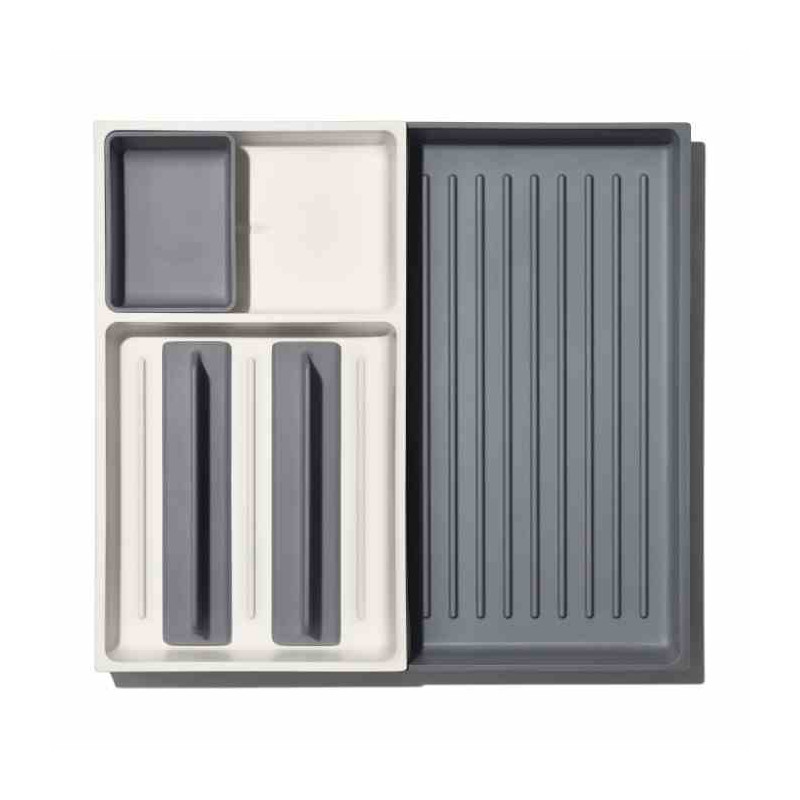 OXO-Organizer regulowany do szuflad L szaryGoodGri