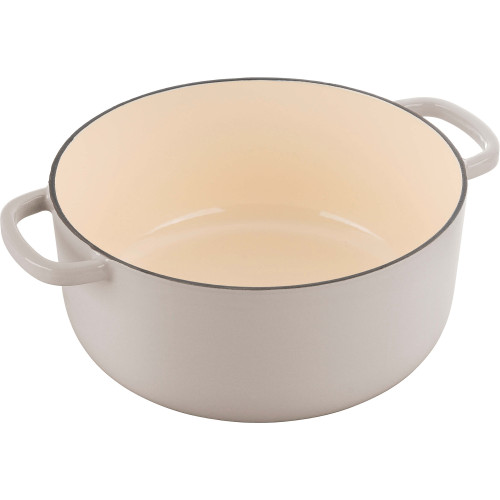 Ballarini - Garnek żeliwny okrągły Ballarini Bellamonte - 3 ltr, Kość słoniowa