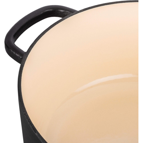 Ballarini - Garnek żeliwny okrągły Ballarini Bellamonte - Czarny, 2.6 ltr
