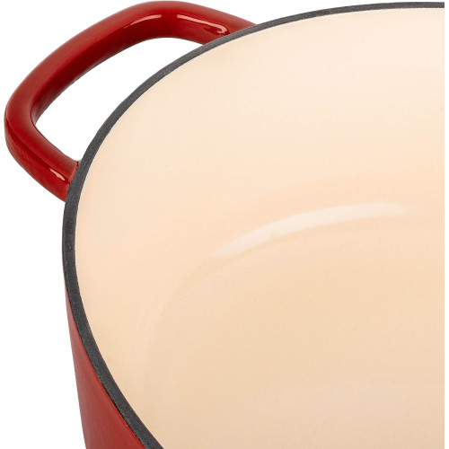 Ballarini - Garnek żeliwny okrągły Ballarini Bellamonte - Czerwony, 2.6 ltr